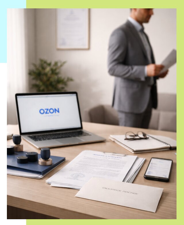 Отказное письмо для Ozon в Старой Руссе от 3567 р. | Сертэкс